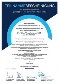 Teilnahmebescheinigung 15.02.2020-Heike H&uuml;ffer